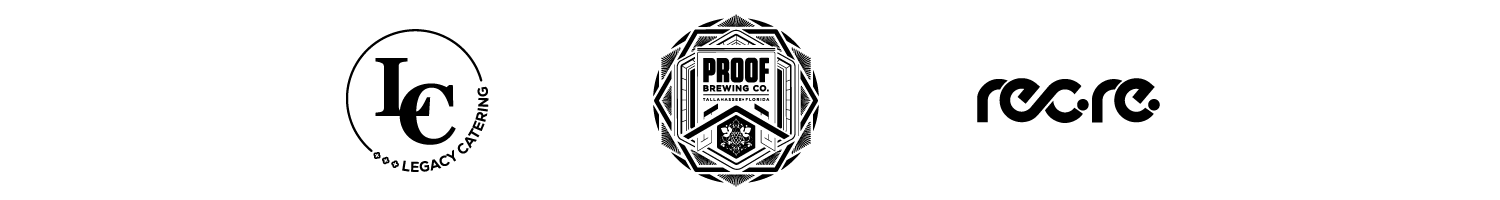 2026 Director's Meeting Sponsor Logos - Legacy Catering, Proof, RECCRE