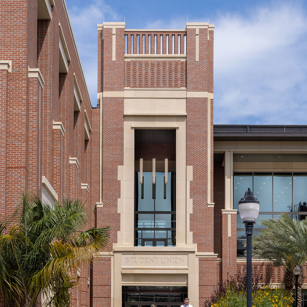 Union building front entrance